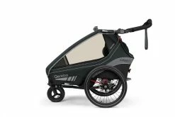 Qeridoo Kidgoo 1 Sport Fahrradanhänger Limited Edition Grey -Kinderwagen 002 kidgoo1sport le grey buggy rgb