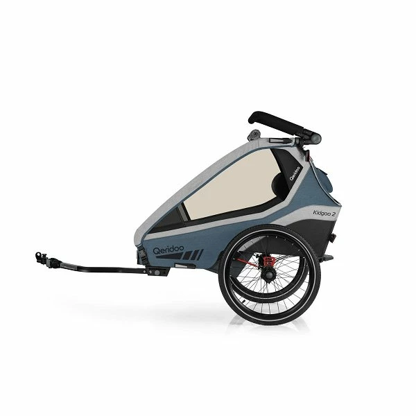 Qeridoo Kidgoo 2 Fahrradanhänger Navy Blue Mit Joggerfunktion 2023 2 Qeridoo Kidgoo 2 Fahrradanhänger Navy Blue Mit Joggerfunktion 2023 – Bild 2