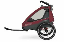 Qeridoo Sportrex 2 Fahrradanhänger Cayenne Red 2023 Limitiertes Design -Kinderwagen 003 sportrex2 2023 cr trailer 2500px rgb