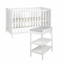 Roba Roba Style Kinderzimmer Sparset Wickelkommode & Beistellbett