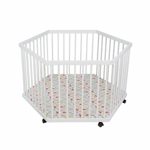 Schardt Solitär 6-Eck Laufgitter Kiefer Weiß Mit Folie Prisma 1 Schardt Solitär 6-Eck Laufgitter Kiefer Weiß Mit Folie Prisma