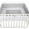 RockStarBaby Roba Laufgitter Rock Star Baby 2 Weiß, Rechteckig 75x100 Cm
