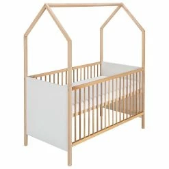 Schardt Venice Grey Hausbett 70x140 Cm Dekor Seidengrau / Massivholz Buche Geölt