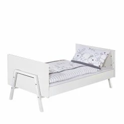 Schardt Holly White Kinderzimmer Mit Umbauseiten Kinderbett & Schrankkombi -Kinderwagen 04 254 02 00 holly white kombi juniorbett 1