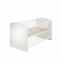 Schardt Classic White Kinderbett 60x120 Cm Buche Weiß Lackiert