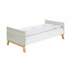 Schardt Miami Grey Sparset Inkl. Umbauseiten Wickelkommode & Kinderbett -Kinderwagen 04 795 77 03 miami grey kombi juniorbett gr 1