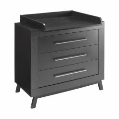 Schardt Miami Black Sparset Inkl. Umbauseiten Babybett & Wickelkommode -Kinderwagen 05 795 63 98 miami black wickelkommode 2