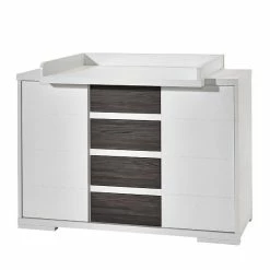 Schardt Maxx Fleetwood Sparset Inkl. Umbauseiten Kinderbett & Wickelkommode -Kinderwagen 05 863 32 02 maxx fleetwood wickelkommde mit 3