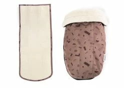 Croozer Babysitz Winter-Set Red Patterned Passend Für Croozer Babysitze