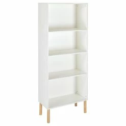 Schardt Melody White Standregal Dekor Weiß / Massivholz Buche Geölt