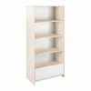 Schardt Capri White Standregal MDF Weiß/Willow 4 Fächer, 1 Schubkasten