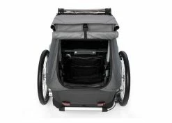 Croozer Kid Keeke 1 Mountain Grey 2in1 Fahrradanhänger & Buggy-Set 16 Croozer Kid Keeke 1 Mountain Grey 2in1 Fahrradanhänger & Buggy-Set -Kinderwagen 08 121001523 croozer keeke 1 mountain grey kofferraum