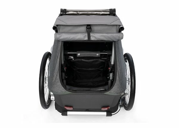 Croozer Kid Keeke 1 Mountain Grey 2in1 Fahrradanhänger & Buggy-Set 8 Croozer Kid Keeke 1 Mountain Grey 2in1 Fahrradanhänger & Buggy-Set – Bild 8