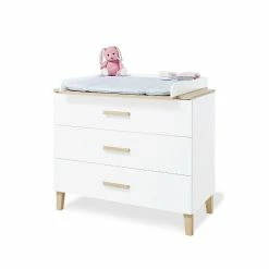 Pinolino Lumi Wickelkommode Breit Abnehmbarer Wickelaufsatz