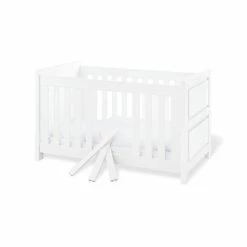 Pinolino Milk Kinderbett 70x140 Cm Umbaubar Zum Juniorbett - Zum Toppreis