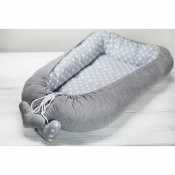 TiSsi Nestchen Near2me Grau Mit Punkten Kuschliger Cocoon