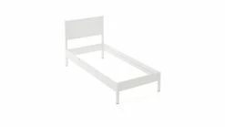 Nature Kid Fabi Familienbett Weiß 180 X 200 Cm Doppeltbett Und 90 X 200 Cm Einzelliege -Kinderwagen 100230 familienbett90x200 whiteroom02 2k