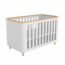 Nature Kid Babyzimmer Set Milan 2-türig 3-teilig -Kinderwagen 100242 babybett milan whiteroom 1x1 1