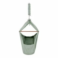 Moonboon Ökologische Federwiegen-Set Seagrass Mit Motor, Gestell Weiß & Kokos-Einleger -Kinderwagen 10032 organic baby hammock seagrass 1