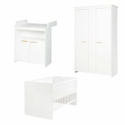 Roba Anton Kinderzimmer 2,5T Bett, Wickelkommode, Schrank