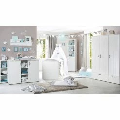 Roba Constantin Kinderzimmer Bett, Wickelkommode, Schrank
