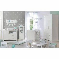 Roba Maxi Kinderzimmer Bett, Wickelkommode, Schrank