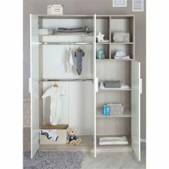 Roba Olaf Kinderzimmer 3T Bett, Wickelkommode, Schrank -Kinderwagen 1012777 kinderzimmer m 08