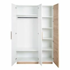 Roba Lion Kinderzimmer 3T Weiß/natur Bett, Wickelkommode, Schrank -Kinderwagen 1012848 kinderzimmerset 13 f