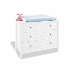 Pinolino Smilla Kinderzimmer Breit Massivholz - 3 Teile -Kinderwagen 101673b 03 2