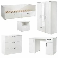 Roba Sylt Jugendzimmer 5-teilig Weiß