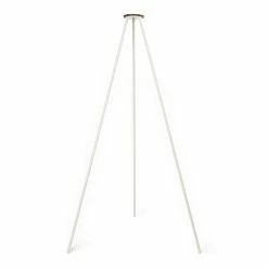 Moonboon Ökologische Federwiegen-Set Nature Mit Motor, Gestell Weiß & Kokos-Einleger -Kinderwagen 10289 stand 2.0 white 1