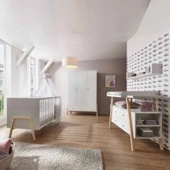 Schardt Holly Nature Kinderzimmer Mit Umbauseiten Mit Dreitürigem Schrank