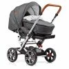 Gesslein F10 Air Plus Kinderwagen 053053 Gestell Eloxiert Inkl. C4-Next Tragetasche