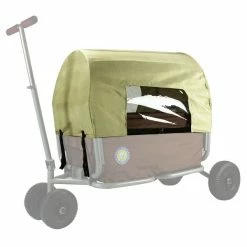 Beachtrekker LiFe Bollerwagen Rot Stabil Und Leicht Inkl. Feststellbremse -Kinderwagen 1110 bt life verdeck ansicht 01 gr