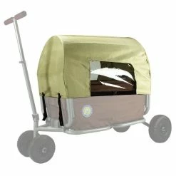 Beachtrekker LiFe Bollerwagen Schwarz Stabil Und Leicht Inkl. Feststellbremse -Kinderwagen 1110 bt life verdeck ansicht 01 gr 4