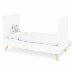 Pinolino Move Sparset Extrabreit Inkl. Wandregal Wickelkommode & Kinderbett -Kinderwagen 113419 02 3 1 1