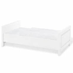 Pinolino Milk Kinderzimmer Extrabreit Groß Inkl. Wandregal Edelmatt Weiß -Kinderwagen 113424 02