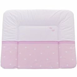 Träumeland Wickelauflage Krone Rosa 75 X 85 Cm