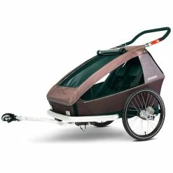 Croozer Kid Vaaya 2 Blossom Red 2in1 Fahrradanhänger & Buggy-Set