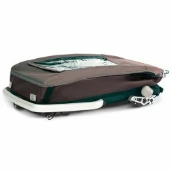 Croozer Kid Vaaya 2 Blossom Red 2in1 Fahrradanhänger & Buggy-Set -Kinderwagen 121001322 croozer kid vayaa 2 blossom red gefaltet