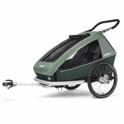Croozer Kid Vaaya 2 Jungle Green 2in1 Fahrradanhänger & Buggy-Set