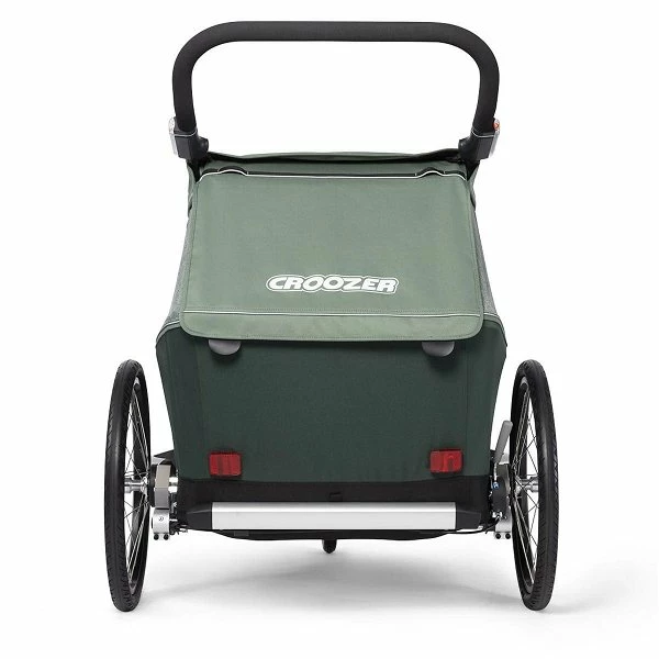 Croozer Kid Vaaya 2 Jungle Green 2in1 Fahrradanhänger & Buggy-Set – Bild 4