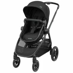 Maxi-Cosi Zelia3 Kinderwagen Essential Black Ab Geburt Bis Ca 4 Jahre Nutzbar -Kinderwagen 1210672111 2021 maxicosi stroller zelia3 essentialblack 3qrtleft