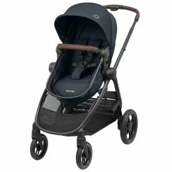 Maxi-Cosi Zelia3 Kinderwagen Set Essential Graphite Ab Geburt Bis Ca 4 Jahre Nutzbar -Kinderwagen 1210750110 2021 maxicosi stroller zelia3 essentialgraphite 3qrtleft 1