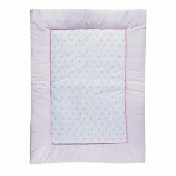 Schardt Krabbeldecke Ice Crystal Rosa 100x135 Cm Kuschelige Unterlage Zum Spielen