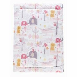 Schardt Krabbeldecke Pelikan Rosa 100x135 Cm Kuschelige Unterlage Zum Spielen