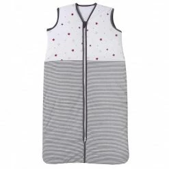 Schardt Schlafsack 70/90 Cm Sternchen Rot 2-fach Verwendbar Durch Druckknöpfe