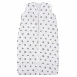 Schardt Schlafsack 70/90 Cm Big Stars Grey 2-fach Verwendbar Durch Druckknöpfe
