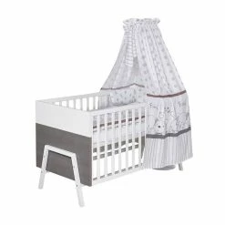 Schardt Mimi Bettset 4- Teilig Mit Bettwäsche, Himmel Und Nestchen