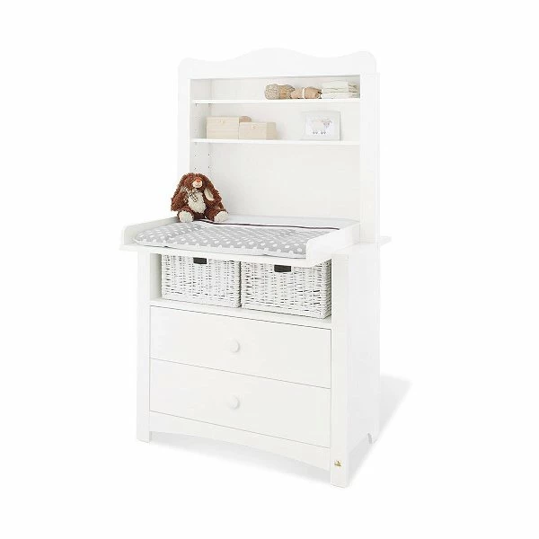 Pinolino Florentina Wickelkommode Breit + Aufsatz 2 Schubkästen, 1 Fach - Zum Toppreis 1 Pinolino Florentina Wickelkommode Breit + Aufsatz 2 Schubkästen, 1 Fach - Zum Toppreis